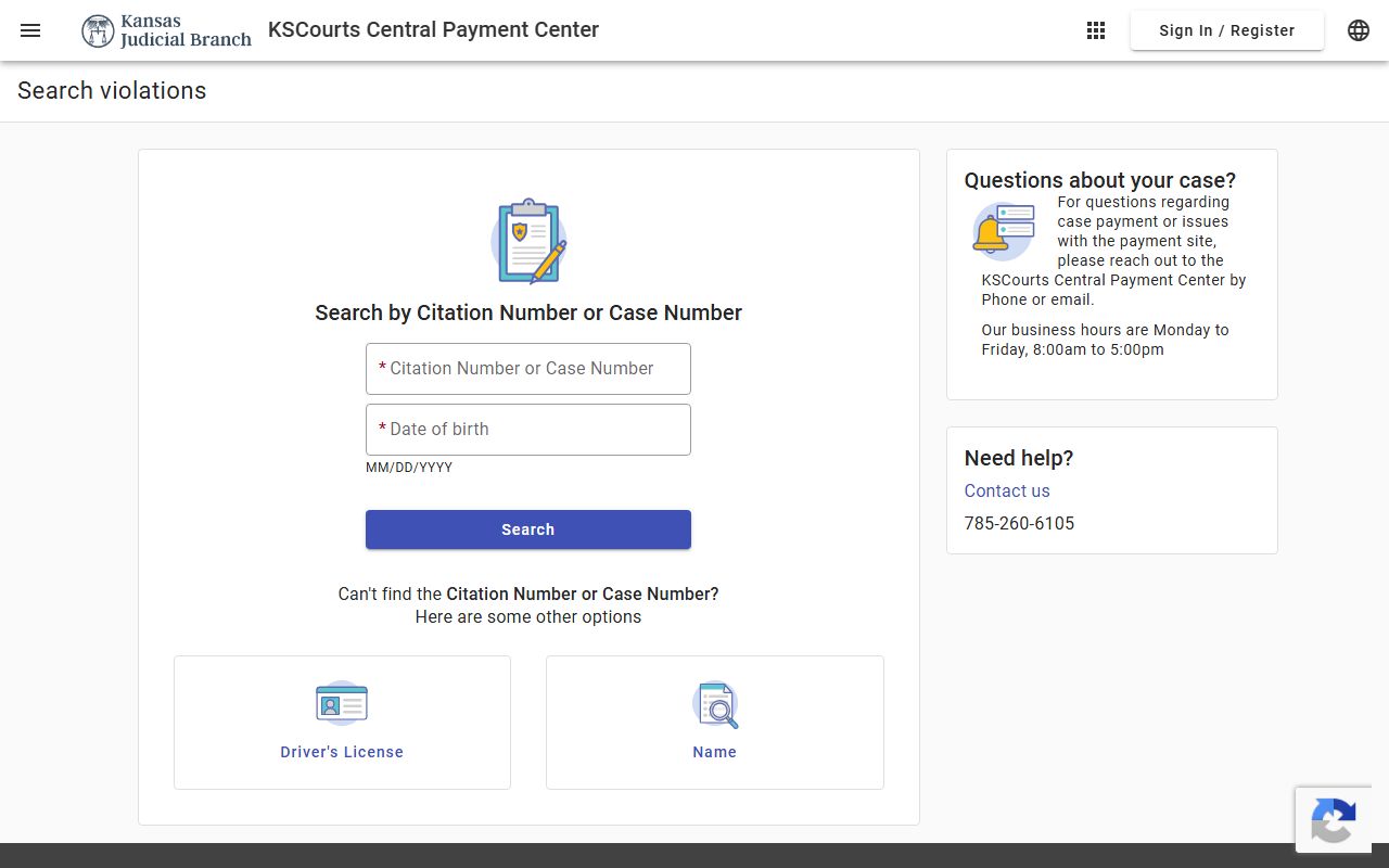 Graham County court dockets KSCourts payment search