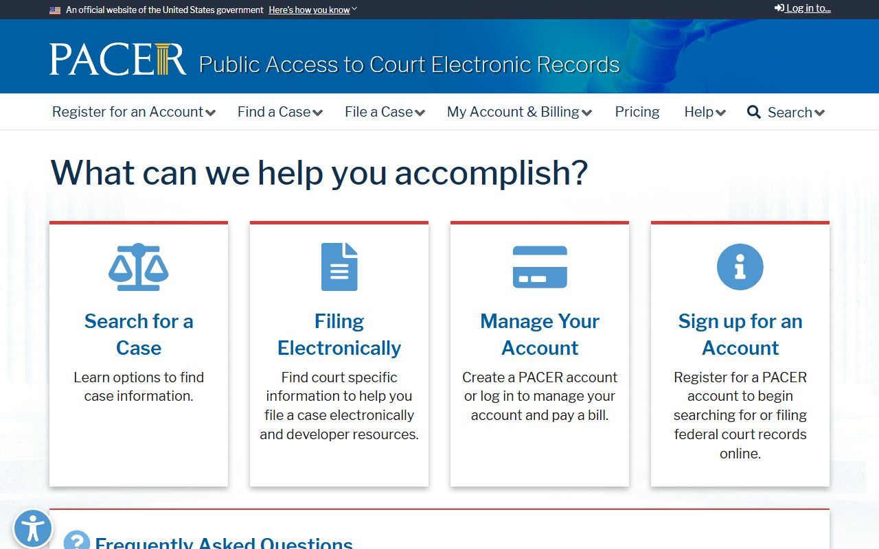 Graham County District Court records and PACER federal case access