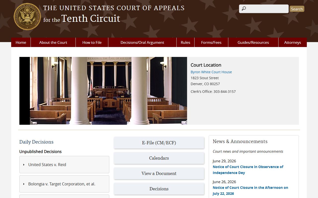 Graham County District Court records and Tenth Circuit federal appeals