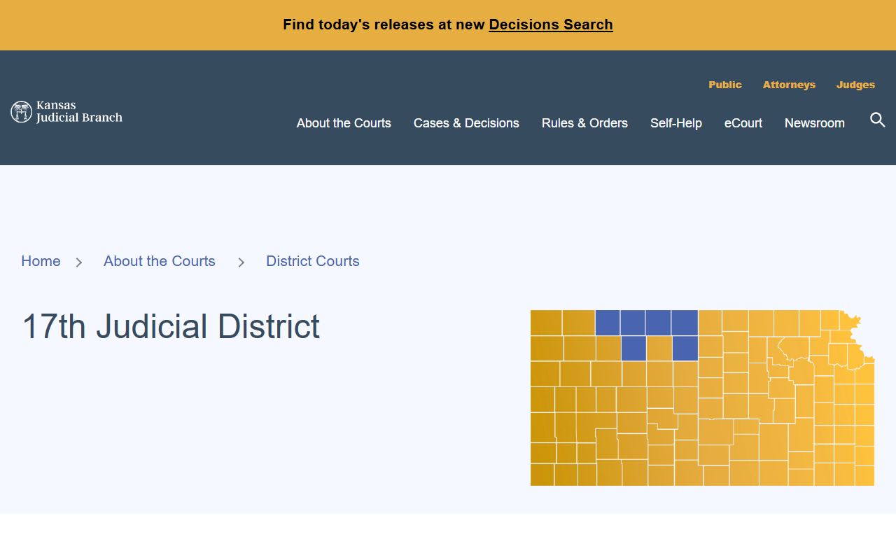 Graham County court records and 17th Judicial District