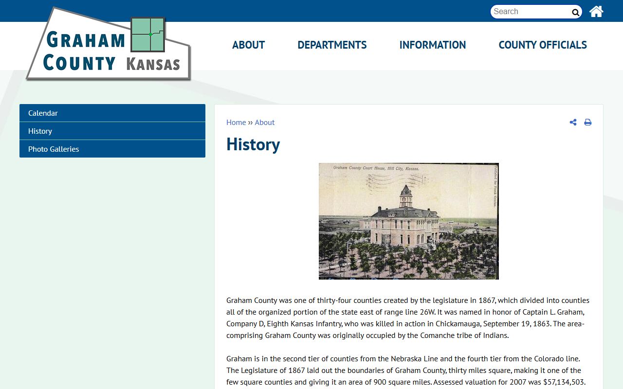 Graham County court records and courthouse history