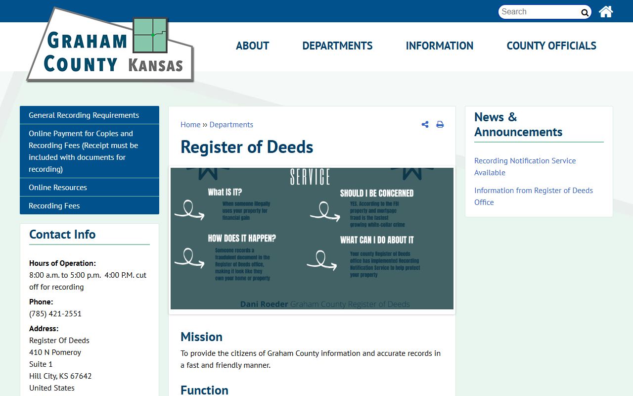 Graham County court records and Register of Deeds land records