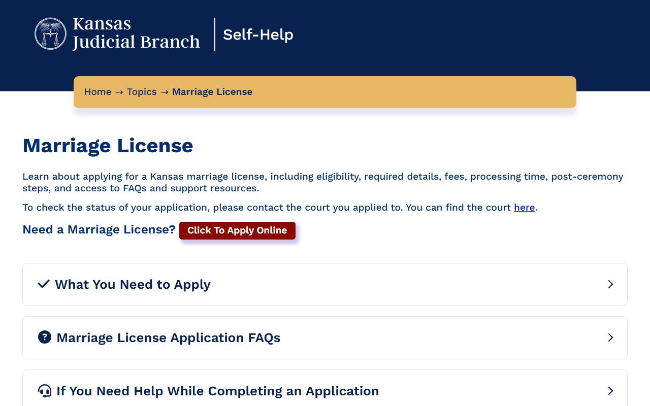 Graham County marriage records Kansas marriage license self-help