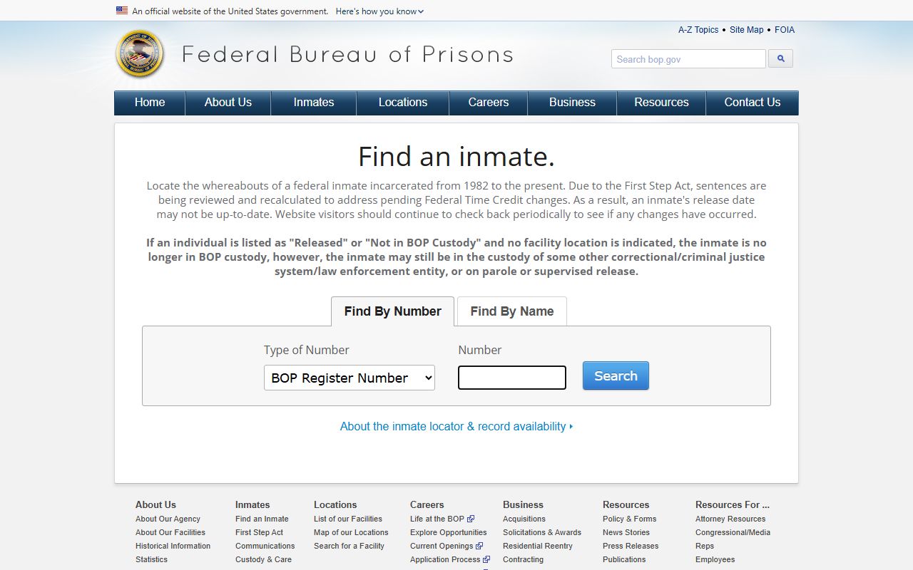 Graham County warrant records federal custody locator